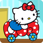 Hello Kitty games - car game آئیکن