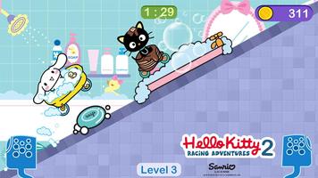 Juegos Hello Kitty, juego auto captura de pantalla 2