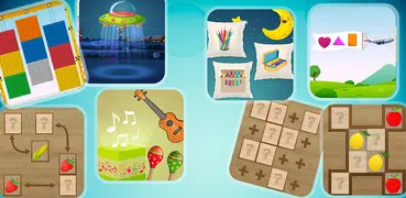 Memory game for kids, toddlers