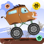 Monster Truck - Kids car game آئیکن