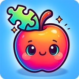 Puzzle for kids - learn food
