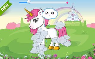 Unicorn games for kids poster