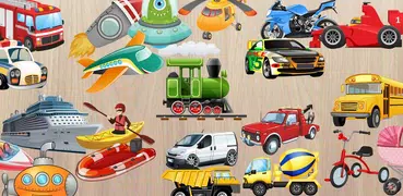 Autospiele für Kinder - Puzzle