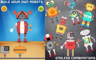 Robot game for preschool kids पोस्टर