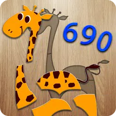 690 Puzzles for preschool kids XAPK download