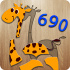 690 Puzzles for preschool kids آئیکن