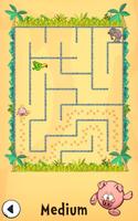 Maze spiel - Kinderpuzzle Plakat