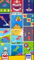 恐竜ゲーム - 子供のゲーム ポスター