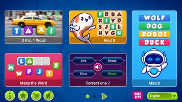 Kids Spelling game Learn words 海報