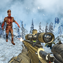 मृत ज़ोंबी शूटिंग बर्फ युद्ध का मैदान: एफपीएस गेम APK