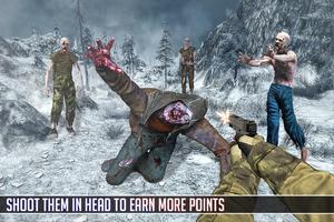 zombie mort tir sur la bataille de la neige: FPS capture d'écran 1