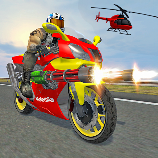 Bike Racing Simulator: Traffic Shooting Game