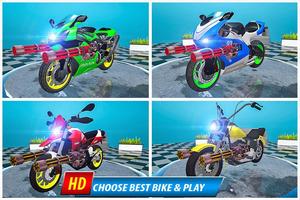 Bike Racing Simulator: Traffic Shooting Game syot layar 3