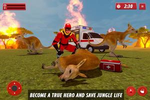 Light Speed Robot Hero Animal Rescue Mission اسکرین شاٹ 2