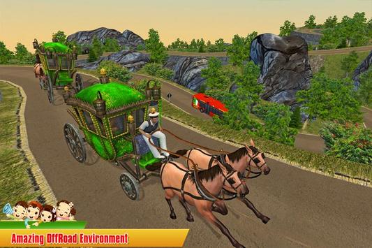 Horse Taxi School Kids Transport Duty screenshot 2