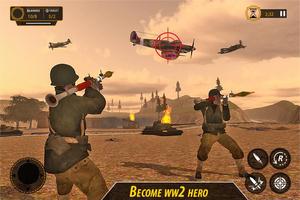 Air Jet War Fighter: World War 2 Airplane Shooting screenshot 1