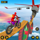 Light Speed Robot Hero Bike Racing Stunts आइकन