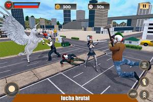multi volador caballo héroe crimen ciudad batalla captura de pantalla 2