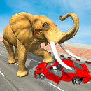 simulateur d'éléphant: ville déchaînée APK