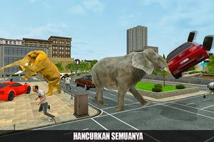 simulator gajah: mengamuk kota screenshot 1