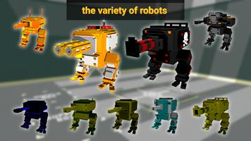 Pixel Walking Robots ảnh chụp màn hình 1