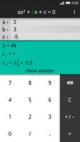 Quadratic Equation Solver poster
