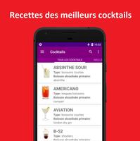 Guide des cocktails Affiche