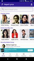 Nepali Songs Lyrics and Chords الملصق