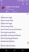 Nepali Songs Lyrics and Chords تصوير الشاشة 2