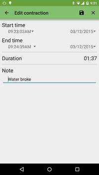 Contraction Timer 截图 4