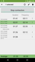 Contraction Timer স্ক্রিনশট 1