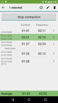 Contraction Timer 截图 1