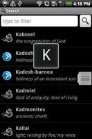 Bible Names with Maps الملصق