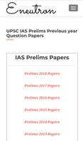 IAS Prelims Papers تصوير الشاشة 1