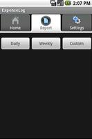 Expense Tracker ภาพหน้าจอ 1