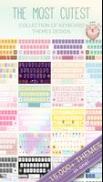 Pastel Keyboard Themes Color screenshot 2
