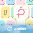 Pastel Keyboard - VIP Premium أيقونة