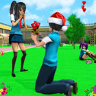 Anime High School Girls Sim 23 icon