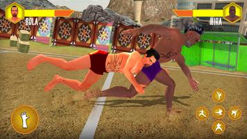 Real Kabaddi Fighting : Knockout League تصوير الشاشة 1