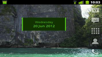 yadw (Yet Another Date Widget) Ekran Görüntüsü 2