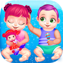 Newborn Baby Twins:Baby sitter & Baby daycare game APK