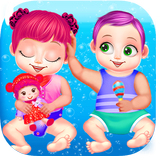 Newborn Baby Twins:Baby sitter & Baby daycare game