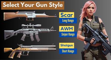Gun Firing Schießerei Spiele Plakat