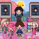 Boca Wednesday Toca Addams HD APK