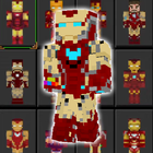 Iron man MOD for Minecraft PE Zeichen