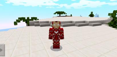 Iron man MOD for Minecraft PE постер