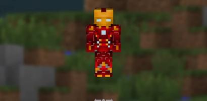 Iron man MOD for Minecraft PE capture d'écran 2
