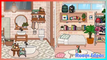 برنامه‌نما Room Ideas for Toca Boca عکس از صفحه