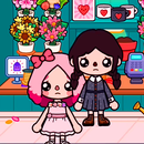 Toca Wednesday Addams Boca 4k APK