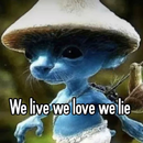 Blue Smurf Cat Meme Wallpapers APK